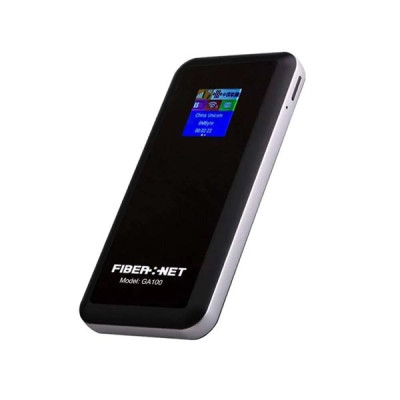 Fibernet GA100 4G LTE WiFi pocket Router with 4000 mAh Power bank