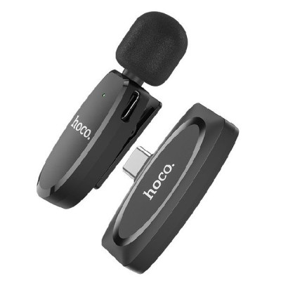 Hoco L15 Lavalier Wireless Microphone Type C & iPhone