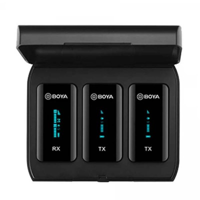 Boya BY-XM6-K2 2.4GHz Ultra-compact Wireless Microphone