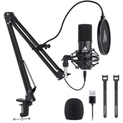 MAONO AU-A04 USB Microphone Combo Setup