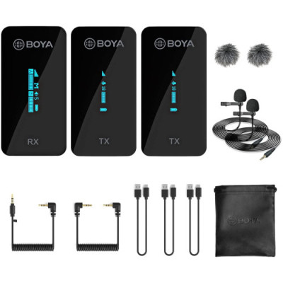 BOYA BY-XM6-S2 Dual Channel Wireless Microphone